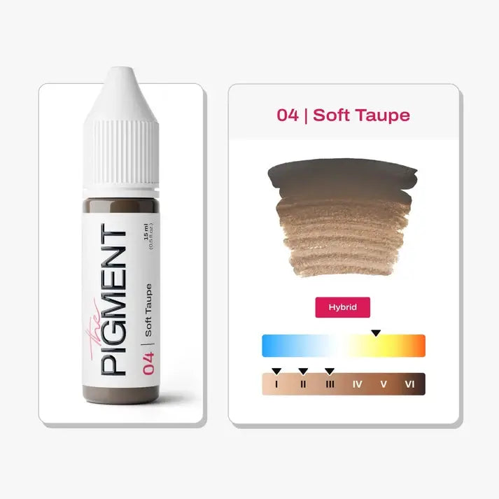 The Pigment - Eyebrows PMU Pigment - 04 Soft Taupe