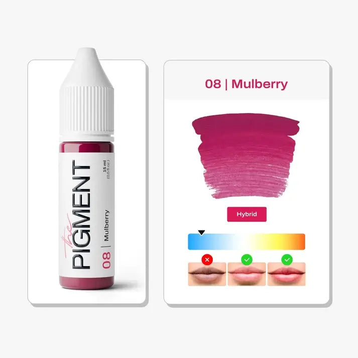 The Pigment - Lips PMU Pigment - 08 Mulberry