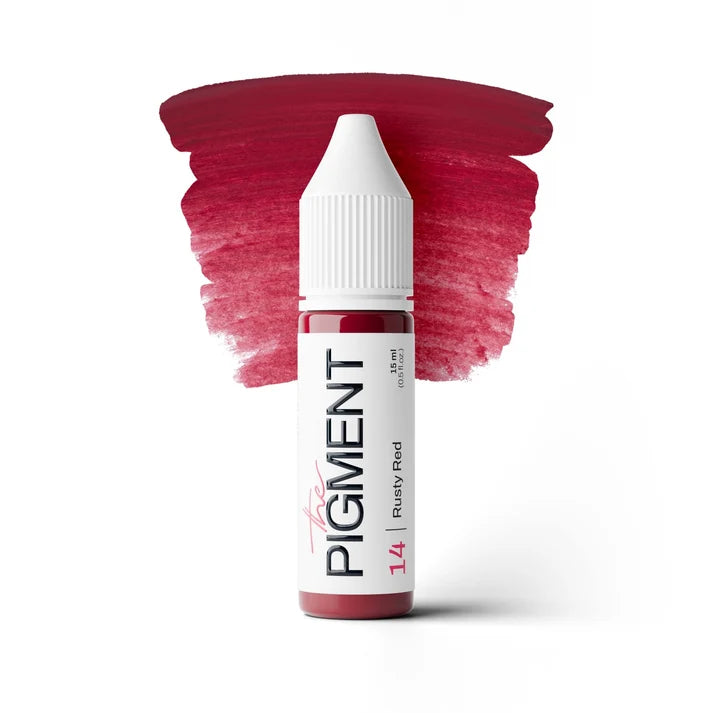 The Pigment - Lips PMU Pigment - 14 Rusty Red - 15ml