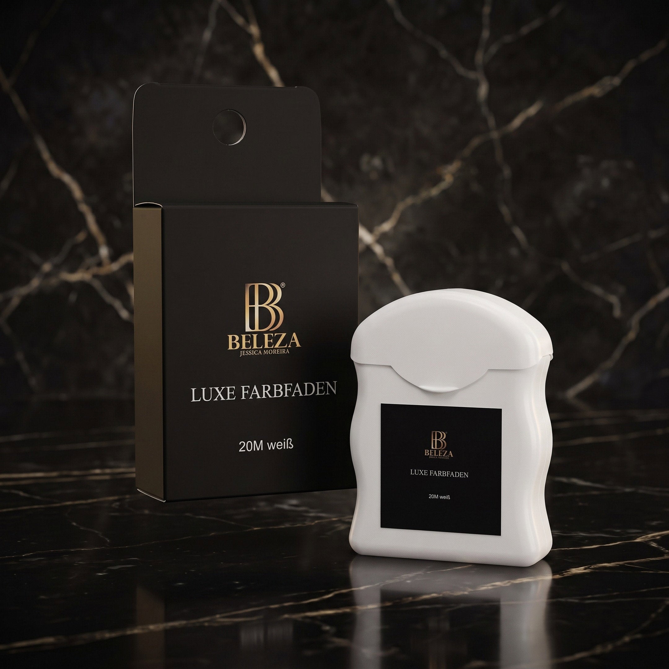 Fio de mapeamento luxe pré-pigmentado para linhas de simetria em micropigmentação