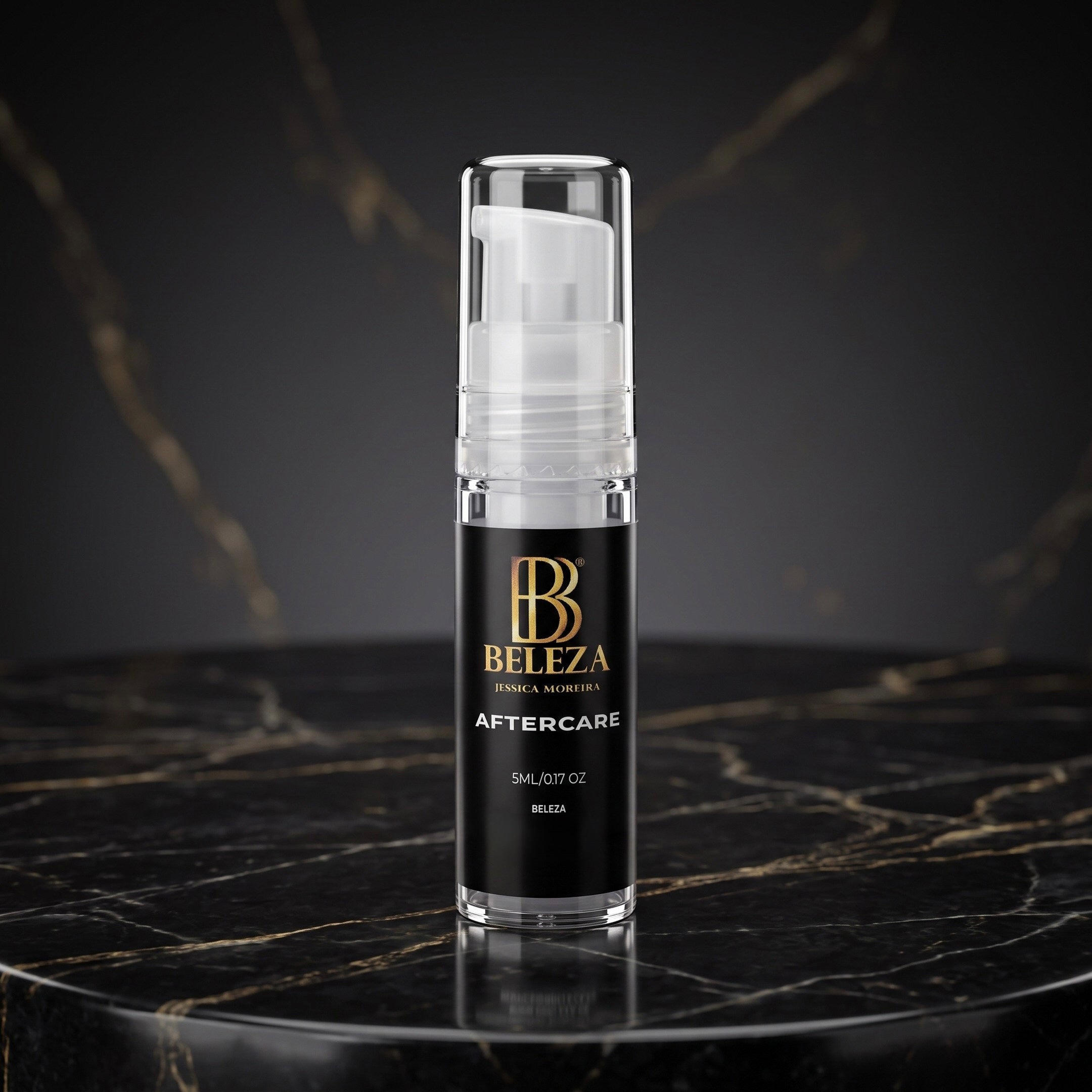 Gel aftercare com bisabolol e vitamina E para cuidado pós-procedimento de micropigmentação