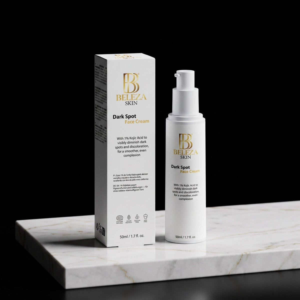 Creme Facial Anti-Manchas com Ácido Cójico