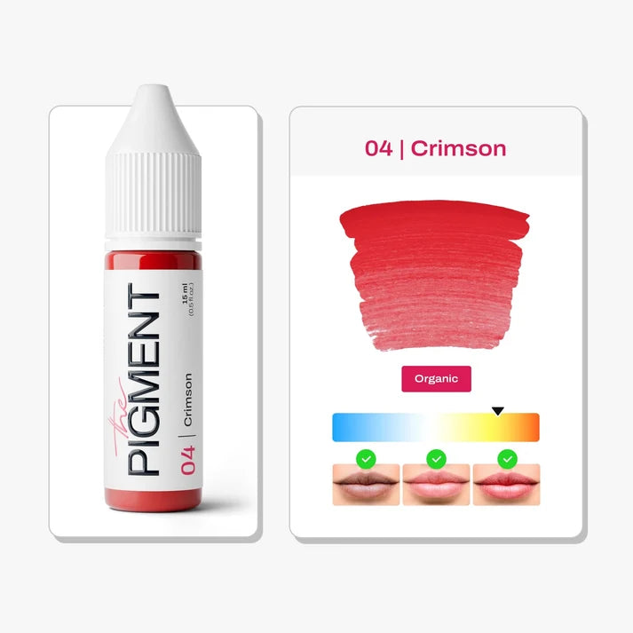 The Pigment - Lips PMU Pigment - 04 Crimson