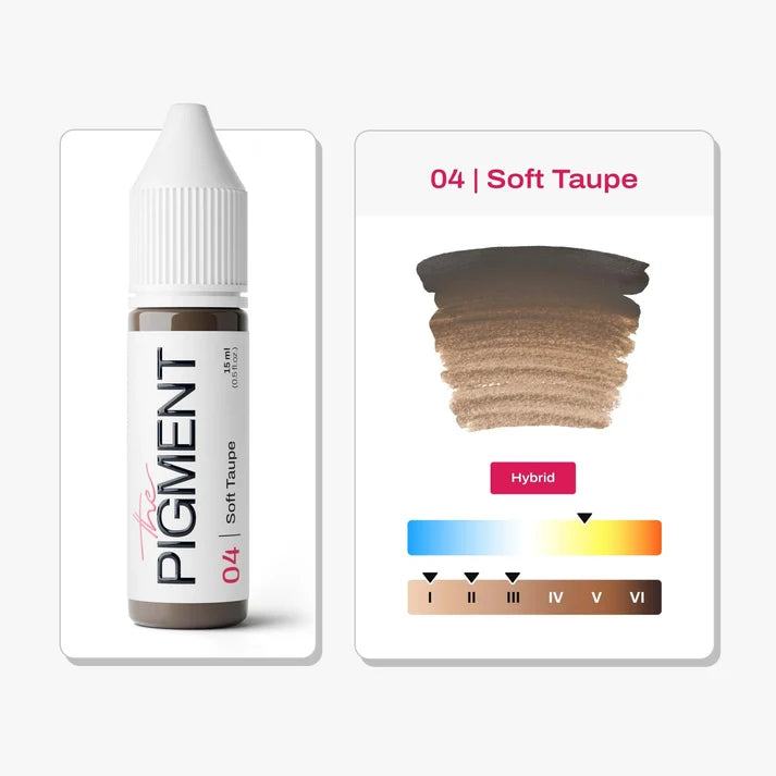 The Pigment - Eyebrows PMU Pigment - 04 Soft Taupe