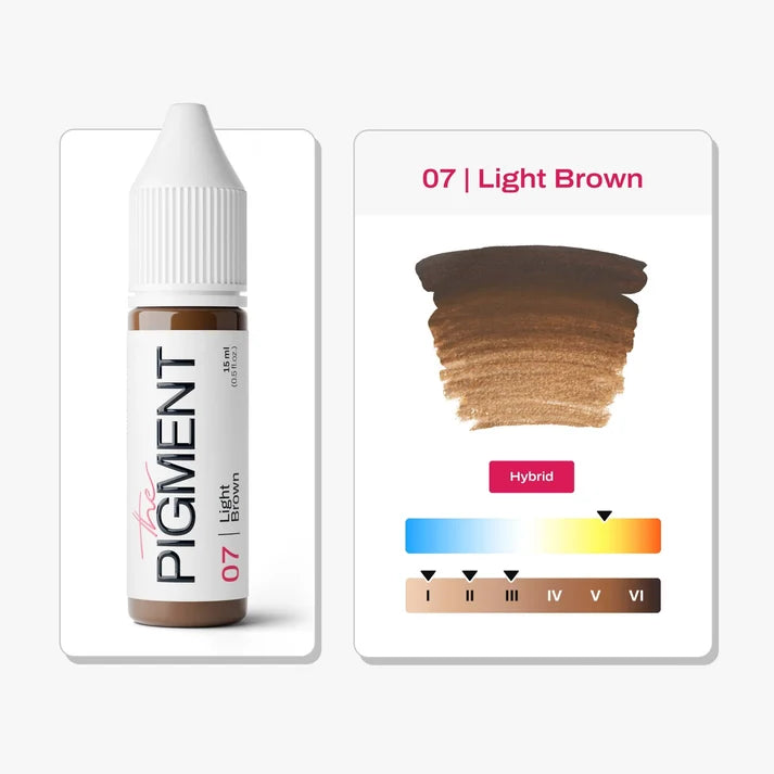 The Pigment - Eyebrows PMU Pigment - 07 Light Brown