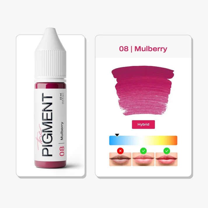 The Pigment - Lips PMU Pigment - 08 Mulberry
