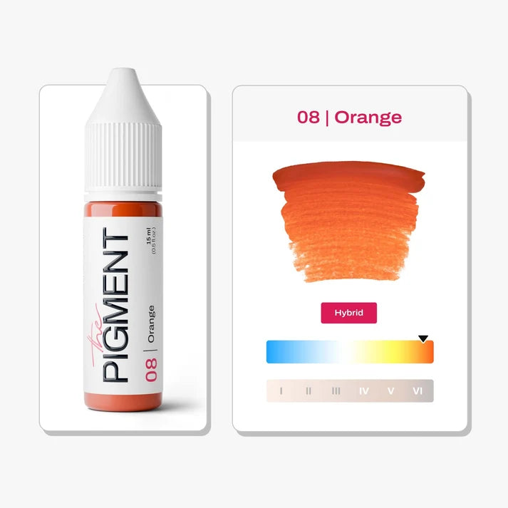 The Pigment - Eyebrows PMU Pigment - 08 Orange