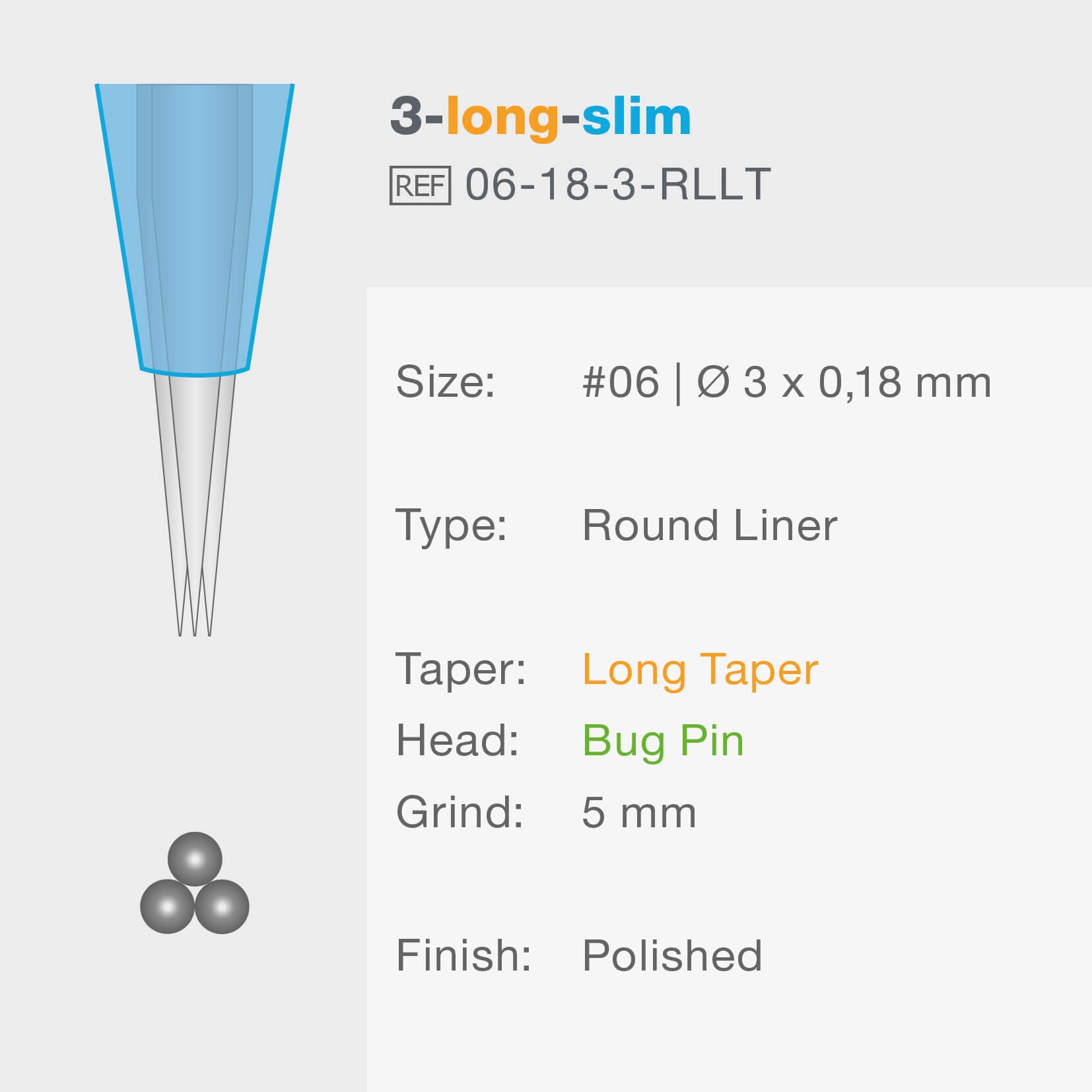Labina - Vision blue Cartridge - 06-18-3-RLLT