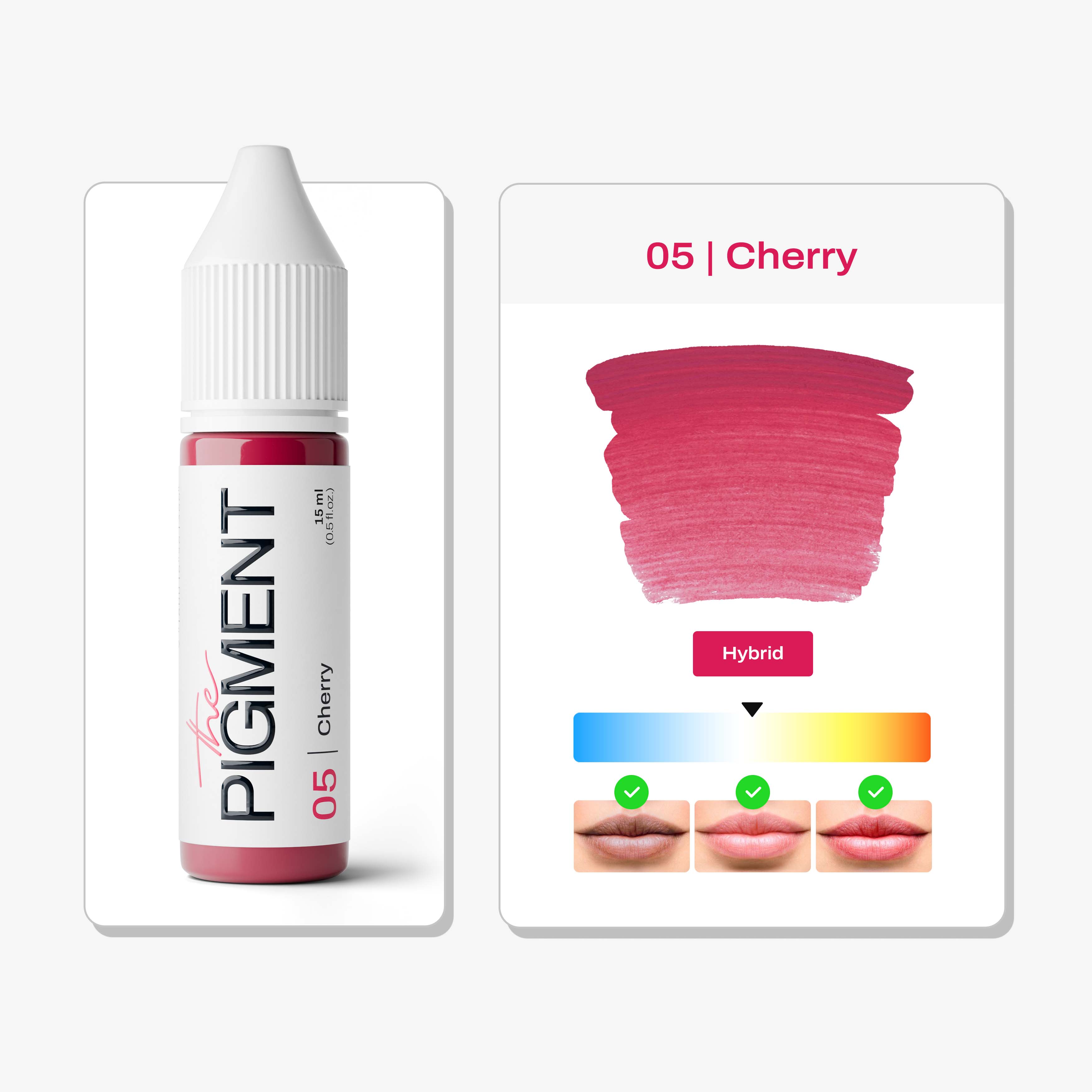 The Pigment - Lips PMU Pigment - 05 Cherry