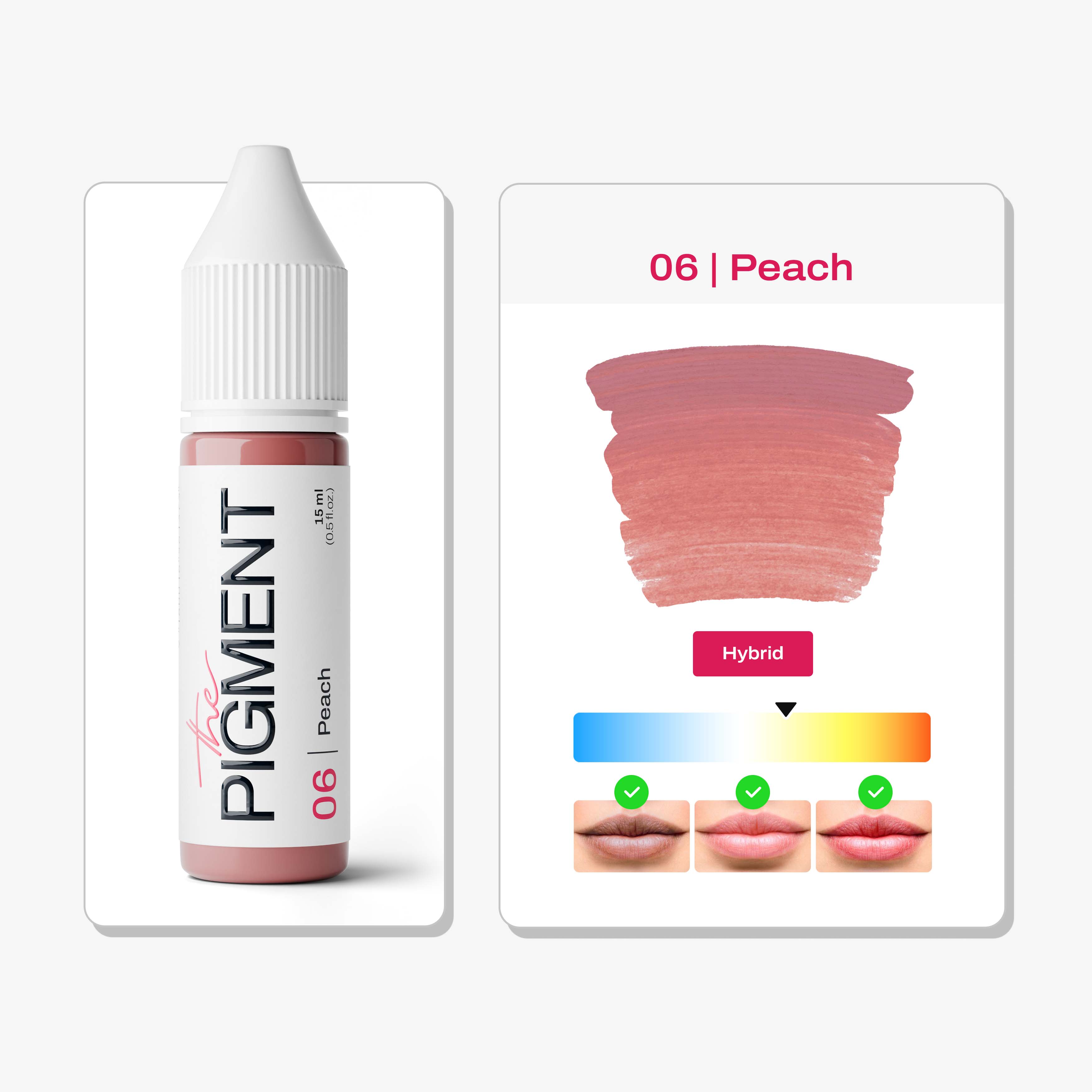 The Pigment - Lips PMU Pigment - 06 Peach