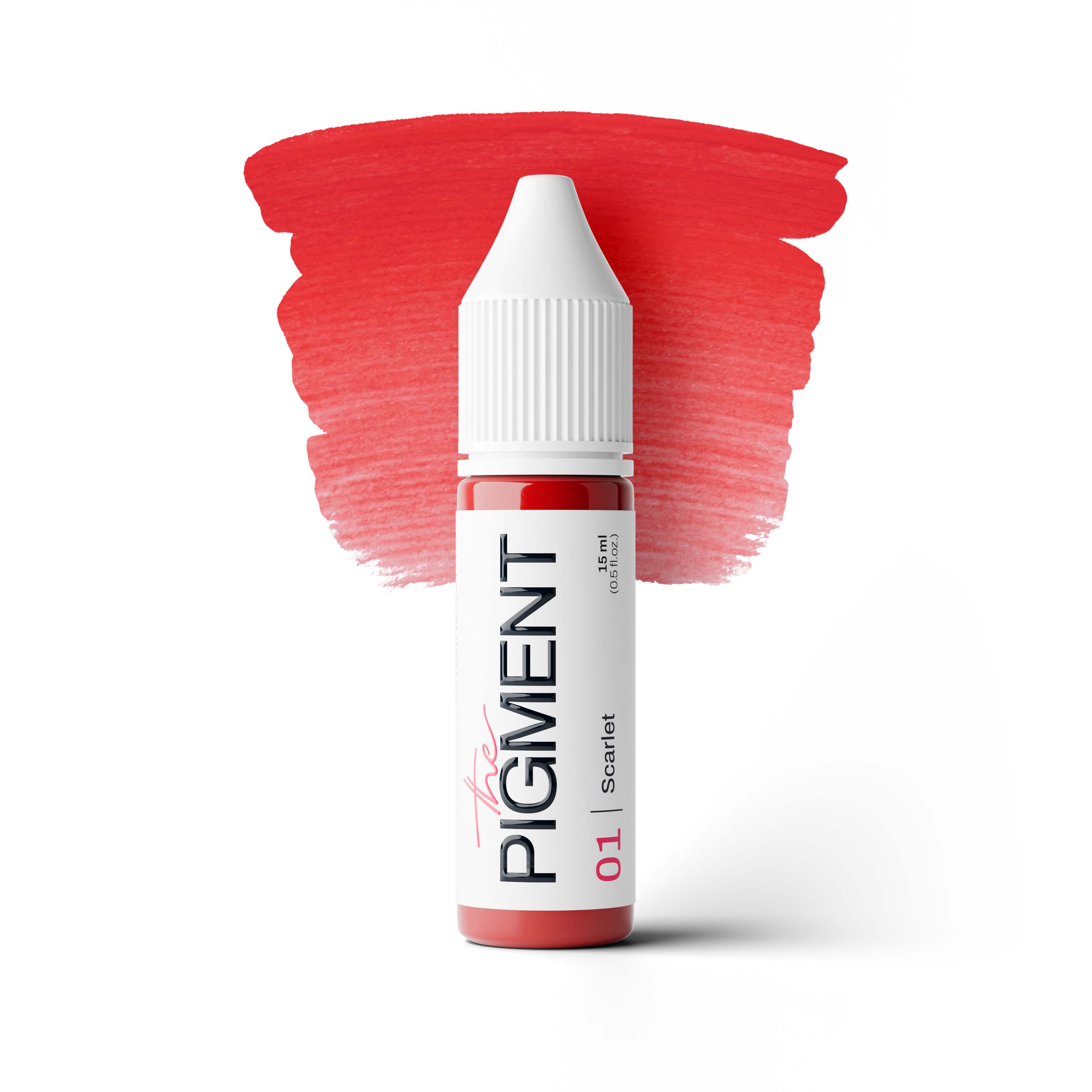 The Pigment - Lips PMU Pigment - 01 Scarlet