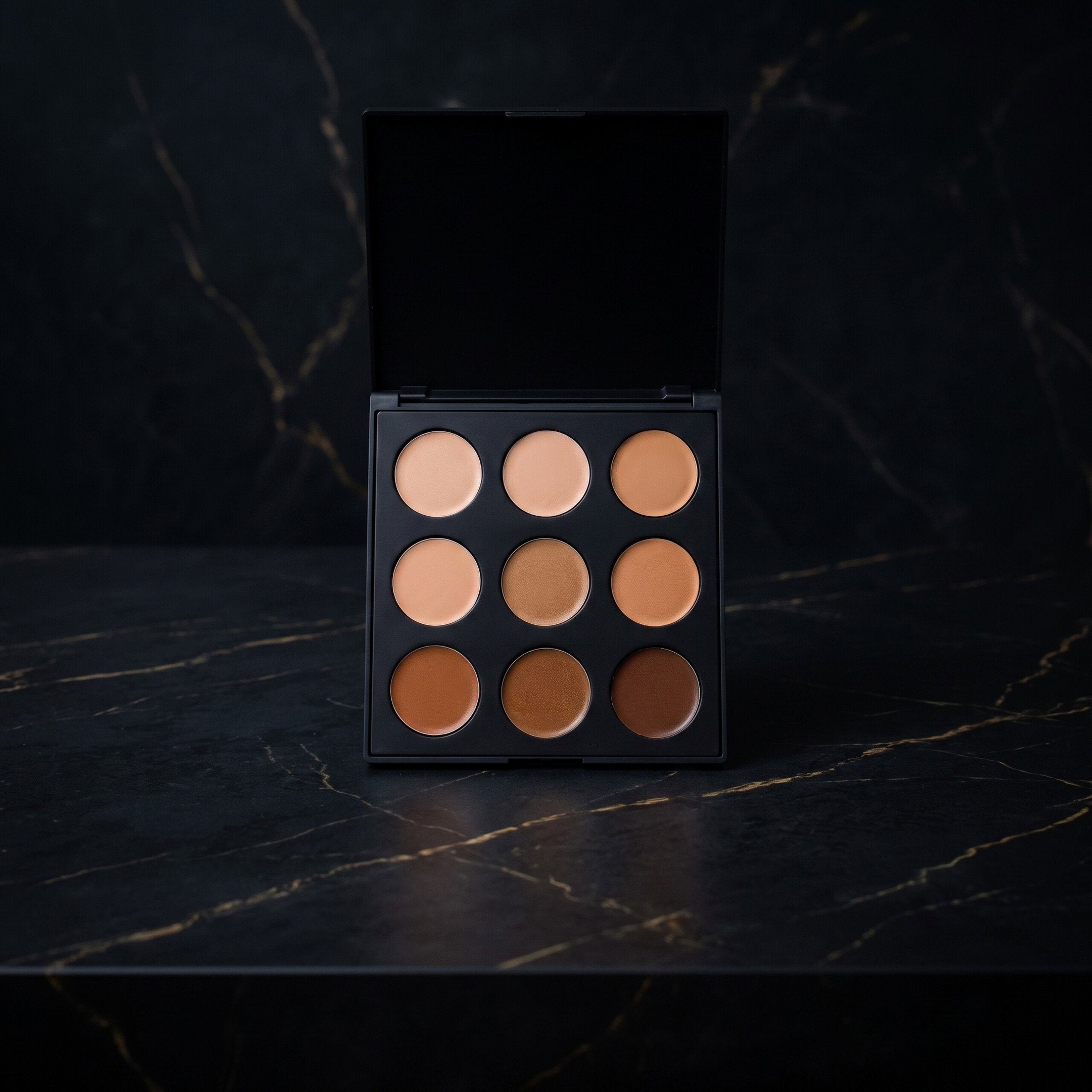 Paleta de corretores Pro Artist para mapeamento e camuflagem em micropigmentação
