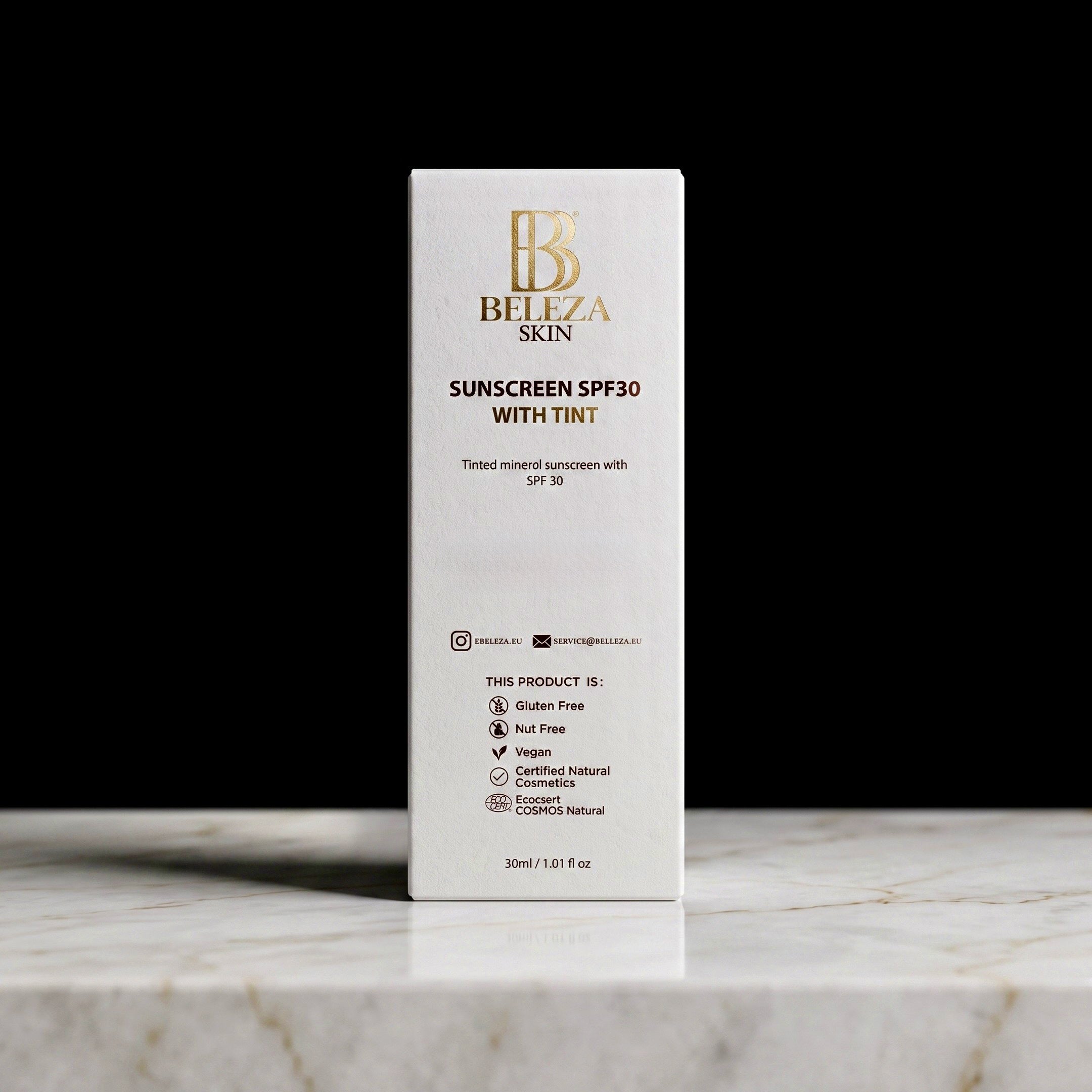 Getönte Sonnencreme mit BB-Glow-Effekt LSF 30 