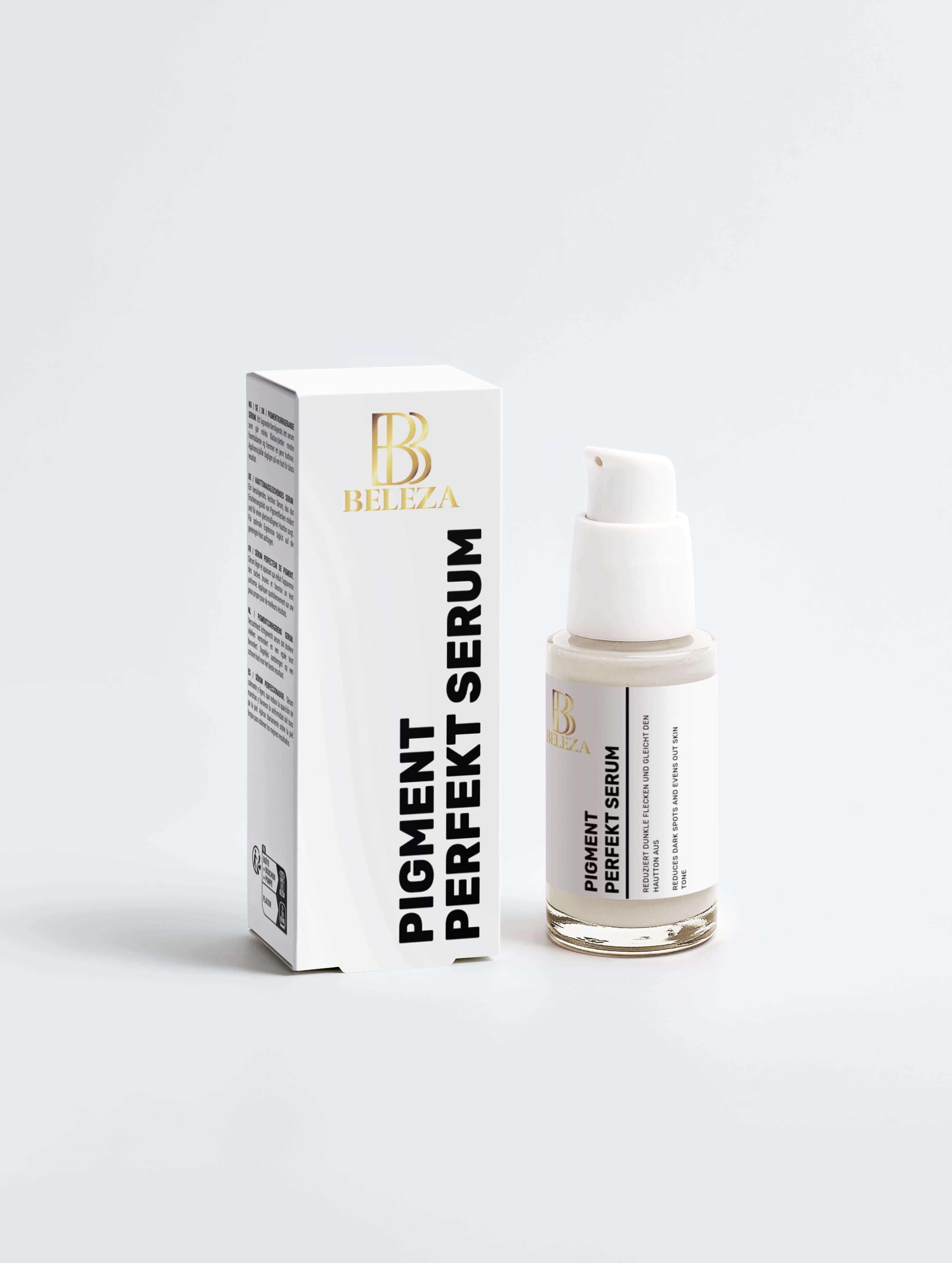Pigment Perfekt Serum – hautaufhellendes Serum, das Pigmentflecken reduziert und für einen gleichmäßigen, strahlenden Teint sorgt.